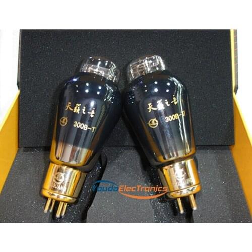 1 Matched Pair Shuguang Natural Sound 300B-T AMP vacuum Tube 300B