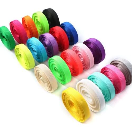 Mixed 20Colors/Set 9mm/16mm/50mm Plain Grosgrain Ribbon Fabric for Party Gift Wrapping DIY Sewing Accessories 5yard/Roll,1Yc6453