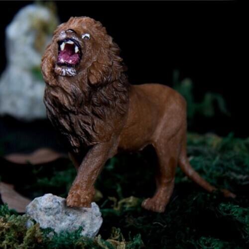 1Pc Plastic Zoo Animal Figure Model Tiger Leopard Hippo Giraffe Kids Toy BX0D