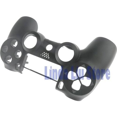 20pcs newest version Black front faceplate shell cover for ps4 5.0 jds050 jdm050 controller for ps4 jds-050 JDM-050 controller