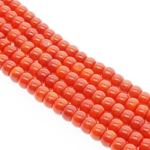 3*5mm Hot Fashion Coral Round Loose Beads High Quality Natural Sea Bamboo Beadwork Necklace Bracelet DIY for Jewelry Find Making