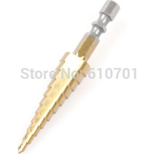 3mm to 13mm 3-13mm 11 Steps HSS Holes Cutter Step Cone Drill Bit Hex Shank 1/4" HSS 4241