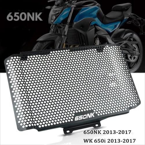 For CF Moto 650NK WK 650i 2013 - 2017 2016 2015 2014 Motorcycle CFMoto Radiator Grille Guard Protector Grill Cover Protection
