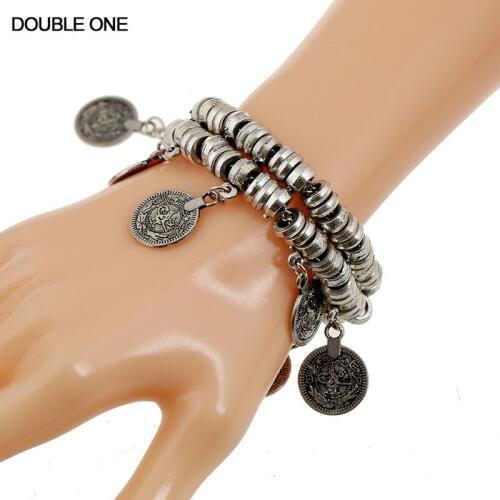 Double One Silver Bracelets