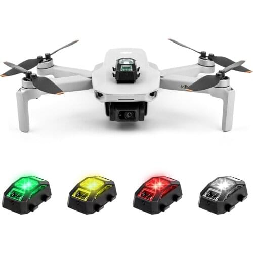 Drone Arm Strobe Light Night Flying Light Signal Lamp Indicator Warning Flashing Light for DJI FPV FPV AIR2 Mini2 Accessories
