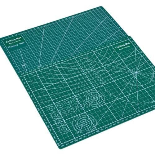 Double sided Cutting Mat A4 Durable Self-healing Cut Pad Patchwork Tool Handmade Cutting Plate Dark School Supplies 22x30cm
