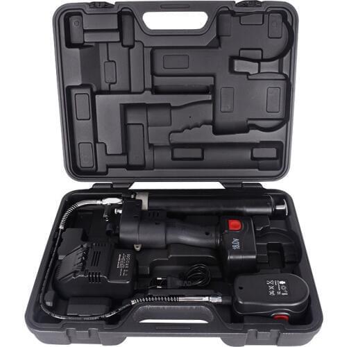 18v Electric Cordless Portable Grease Gun Rechargeable Battery Grease Oil Tool Machine Helper