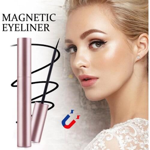 Ibcccndc Magnetic Eyeliner Fast Drying Easy Wear Long-lasting Liquid Eyeliner Waterproof Sweat-proof For Magnets Eyelashes