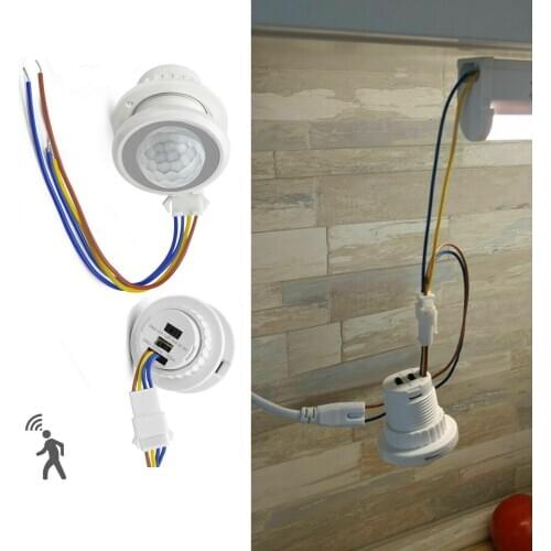 PIR Infrared Body Motion Sensor Control Switch Automatic Light NEW Sensor Switch Home Lighting Time Delay Detector 110 / 220V