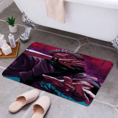 Jujutsu Kaisen Cheaper Anti-slip Modern Area Rugs Living Room Balcony Bathroom Printed Carpet Doormat Hallway Bath Mat