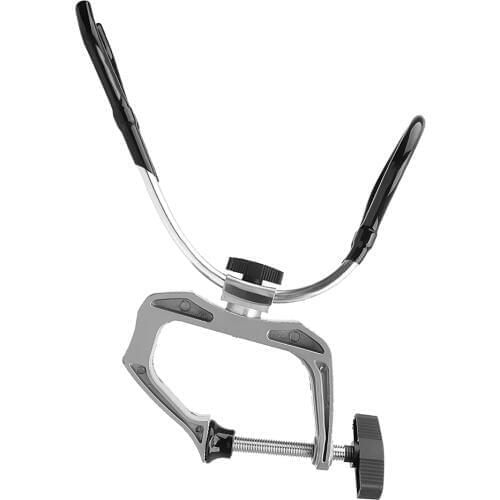 Adjustable Clamp On Boat Kayak Yacht Raft Stainless Steel Fishing Rod Holder Rack Equipment Max 5cm/2 inch