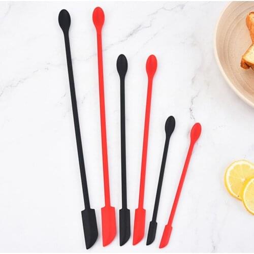 3Pcs/Set Scraper Food-grade Safe Silicon Non-stick Kitchen Scraper for Home
