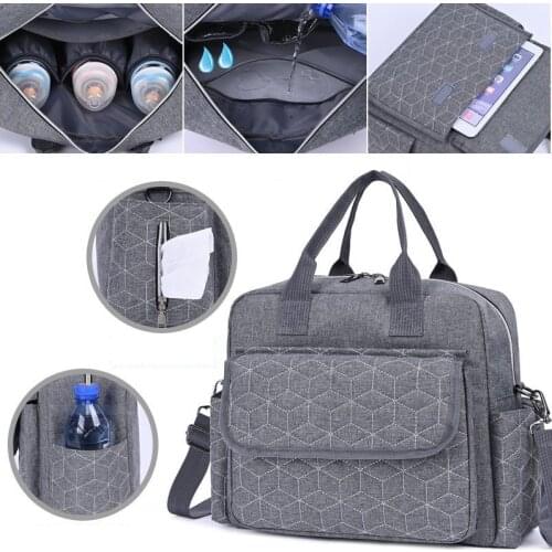 Diaper Bag Womens Fashion Nappy Large Maternity Shoulder Infant Care Organizer Waterproof Wet Travel Tote Baby Bags For Mom
