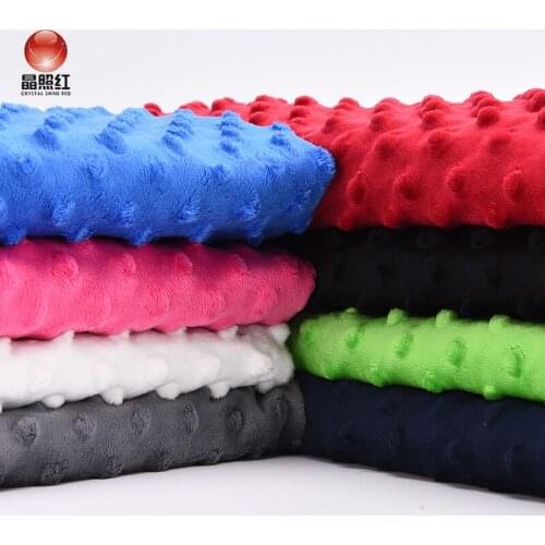 150cmx100cm Super Soft Warm Short Plush Bubble Fleece Fabric Plush Beanie Blanket Fabric Bubble Velvet Bedding DIY Plush Fabric