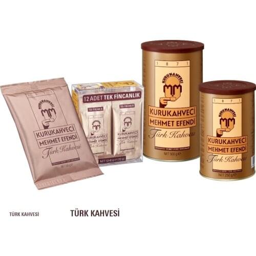 Turkish Coffee Ground Coffee Kurukahveci Mehmet Efendi ground coffee