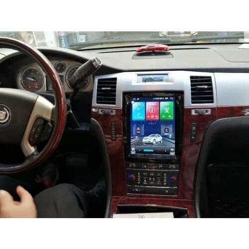 128GB Android 10 Tesla Vertical Screen For Cadillac Escalade 2008-2010 Navigation Car Multimedia Radio Player Built-in Carplay