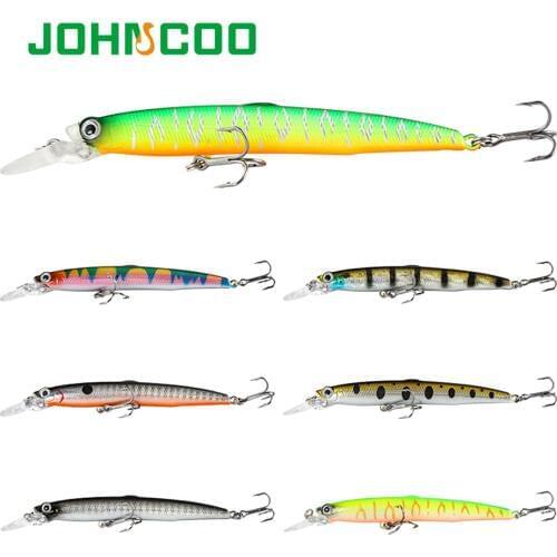 Wobbler Fishing Lure 95mm 6.5g Rolling Jerkbait Suspend Minnow Bass Pike Bait Fishing Tackle