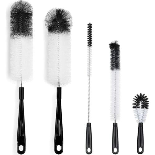 1 set Cup Scrubber Glass Cleaner Bottles Brush Sink Kitchen Accessories Drink Mug Wine Suction Cup Cleaning Brush Gadgets tool