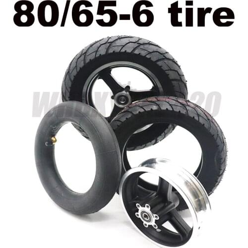10x 3.0 nylon Tire 80 / 65-6 and 255x80 Inside Outside Tire Off-road Tire for Electric Scooter Speedual Grace Zero 10X Kugoo M4