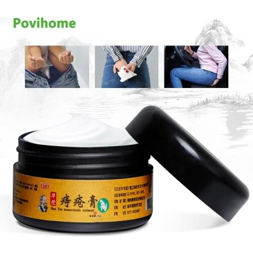 30g Hua Tuo Natural Powerful Hemorrhoids Ointment Treatment Cream Internal Hemorrhoids Piles External Anal Fissure Therapy