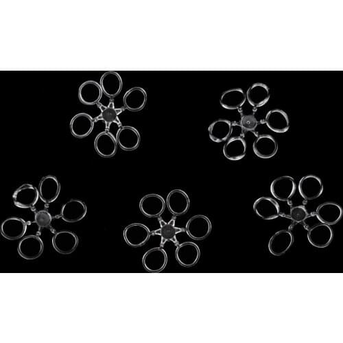 5 Pieces Carp Fishing Pellets Bands Latex Rings for Baits Elastic Bands