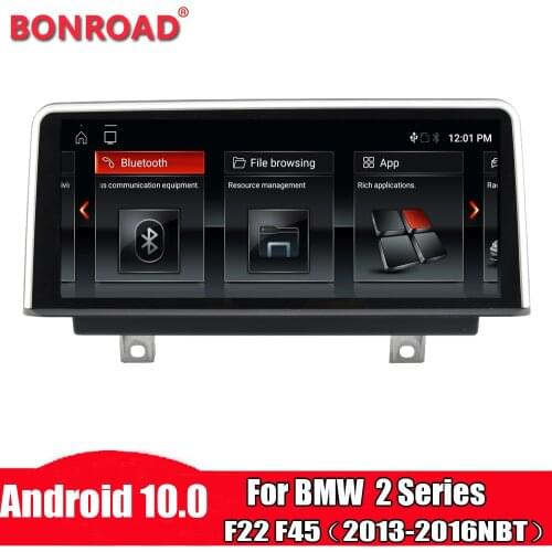 Bonroad 8.8 '' Android 10.0 Car multimedia player for BMWFor BMW 2 Series F22/F45 MPV(2013-2016)NBT Radio GPS