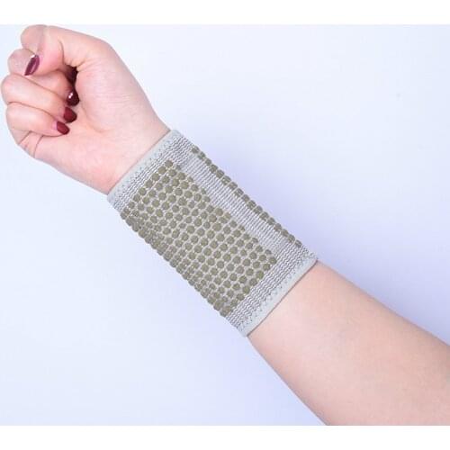 2pcs Wormwood Wristband Elastic Wrist Strap Support Wraps Hand Gym Support Wrist Brace Guard Band Tennis Fitness Powerlifting