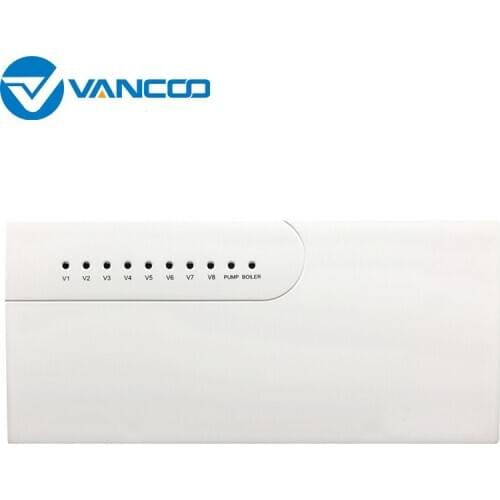 CCT-10 Hub Controller For Actuators Valves Gas Boiler 8 Sub-Chamber Electric Valve LCD Box Indicates 8 Channels Concentrator