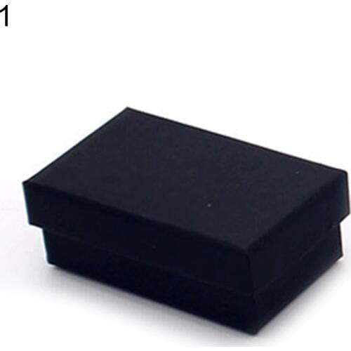 Necklace Bracelet Bangle Earrings Storage Case Kraft Paper Gift Jewelry Box