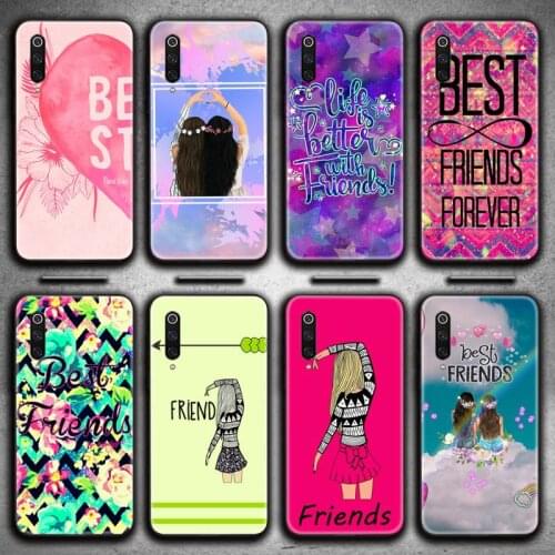 Best Friends Forever BFF Phone Case for Xiaomi Mi Note 10 Lite Mi 9T Pro xiaomi 10 10 CC9 Pro