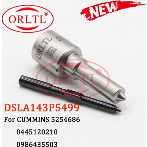 ORLTL Diesel injector DSLA143P5499 Auto nozzle DSLA 143 P 5499 Common Rail Injector Nozzle For 0445120210 0986435503