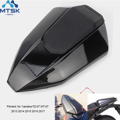 6 Colors Motorcycle Rear Passenger Solo Seat Cover Cowl Hump Fairing Painted For Yamaha FZ-07 MT-07 MT 2013 2014 2015 2016 2017