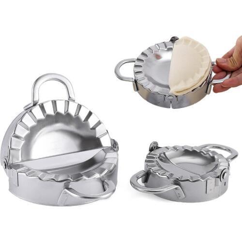 Stainless Steel Dumpling Tools Jiaozi Maker Mould Eco-Friendly Pastry Kitchen Tools Dough Cutter for Kitchen Making Tools 35