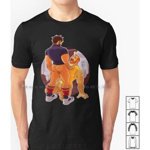 Adam And Ben Like To Play T Shirt 100% Cotton Bobobearart Bobo Bear Bear Weekend Otter Mens Gay Art Bear Art Gay Pride Gay