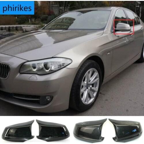 Mirror Covers Fit for Bmw 5 Series F10/F11/F18 Pre-Lci 11-13 Mirror Caps Replacement Side Mirror Caps Rear Door Wing Rear-View
