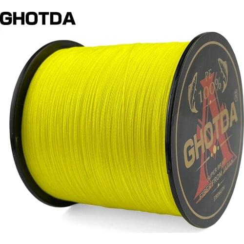 GHOTDA Fishing Line 300M PE Multifilament Carp Fishing Wire SUPER Strong 10-120LB 4 Strands 8 Strands Braided