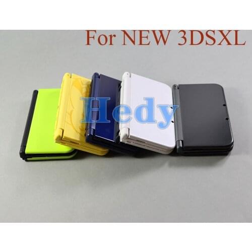2sets Matte Protector Cover Plate Protective Case Housing Shell for Nintendo New 3DS LL for New 3DS XL for Pokemon green yellow