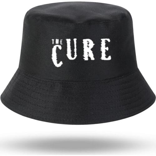 New Summer The Cure Print Men Women Bucket Hat Outdoor Panama Fishing Cap Fisherman Hat Fishing Hat