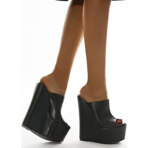 Summer women wedge slippers platform flip flops soft comfortable 2021 new casual shoes outdoor beach sandals wedge slides