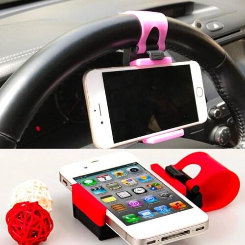 Universal Car Steering Wheel Mobile Phone Holder Bracket for Toyota Camry Corolla RAV4 Yaris Highlander/Land Cruiser/PRADO