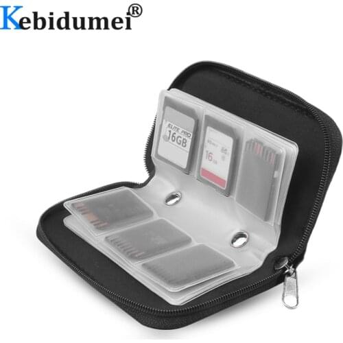 TF Memory Card Cases SDHC MMC CF For Micro SD Card TF Cards Memory Stick Storage Bag Carrying Pouch Protector Newest