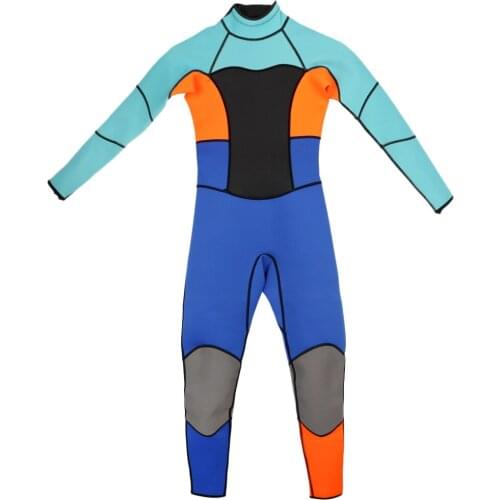 Women Full Wetsuit Neoprene Long Sleeve Long Leg Back Zip Fullbody Diving Suit for Snorkeling Swimming