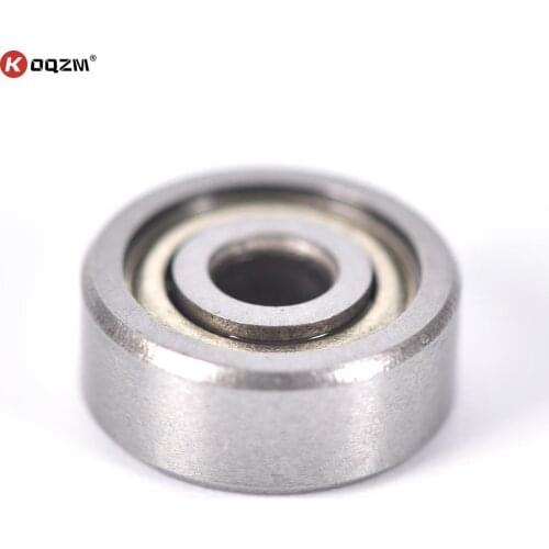 10pcs F623ZZ 3*10*4mm Micromake 3D Printer Parts F623ZZ Flange Bushing Ball Bearings for 3D Printer