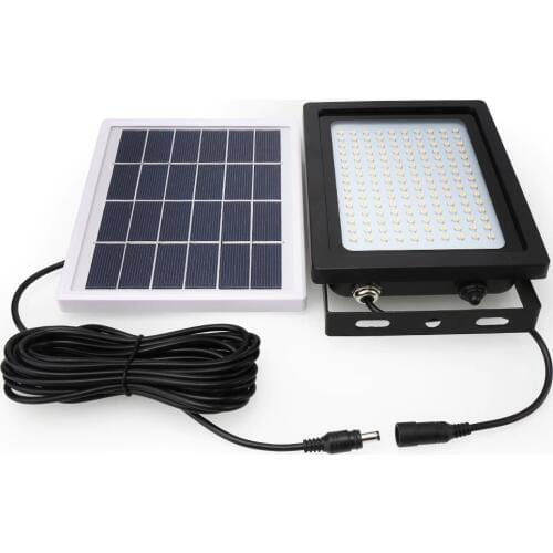 150 LED Floodlight Solar Power Refletor Spotlight Outdoor Flood Light Sensor Waterproof Garden Security Wall Lamp