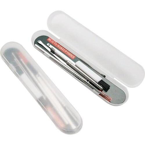 6pcs/set Stainless Steel Ear Scoop Ear Cleaner Adult Ear Plucking Tool Clean Remover With A Cleaning Brush