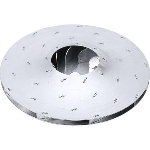 Aluminum 112mm Impeller Fan Blade Motor Fan For Vacuum Cleaner High Quality Hole 8mm Mayitr New