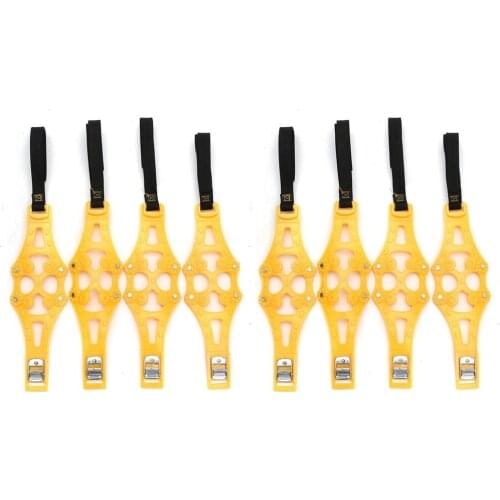 Car Tyre Winter Roadway Safety Tire Snow Adjustable Anti-skid Safety Double Snap Skid Wheel TPU Chains