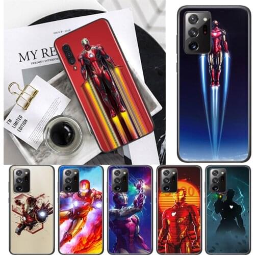 Marvel Iron Man Superhero For Samsung A72 A52 A02 S A32 A12 A42 A51 A91 A81 A71 A41 A31 A21 S A11 A01 A03 Core UW Phone Case