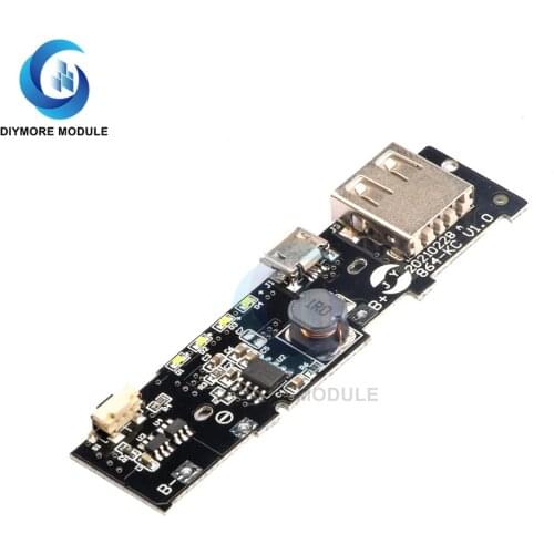 DC 5V 2A USB Power Bank Charge Module 18650 Battery Li-ion Lithium Cells Pack Charging PCB Circuit Board For Xiaomi Huawei