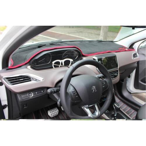 Car dashboard pad Protected from light mat car table pad sun-shading protection visor pad 2014-2016(used for Peugeot 2008 )
